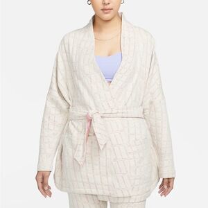 Nike Yoga Therma Fit Jacquard Reversible Top Jacket Plus Size 3X